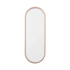 Angui spejl, pink, højde 78 cm, glas, stål^AYTM