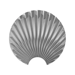 Concha-krog, sølv, vægdekoration, højde 11,5 cm^AYTM New