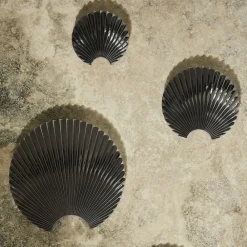 Concha-krog, sølv, vægdekoration, højde 11,5 cm^AYTM New