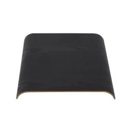 Curva-bakke, sort, 33 x 32 x 4 cm, træ^AYTM