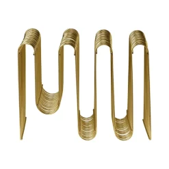 Magasinholder Curva, guld, bredde 40 cm, stål^AYTM Online
