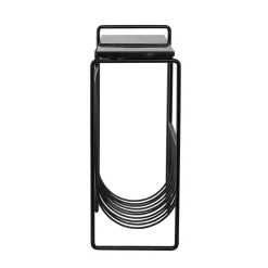 Magasinholder Sino, sidebord, sort^AYTM Best