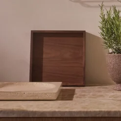 Unity-bakke, valnød, længde 35 cm, bredde 35 cm, træ^AYTM Online