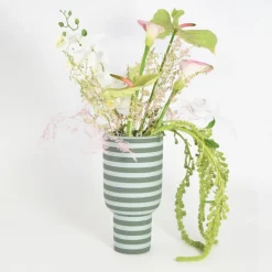 AYTM Varia-vase, grøn, Ø 15 cm, højde 30 cm, keramik