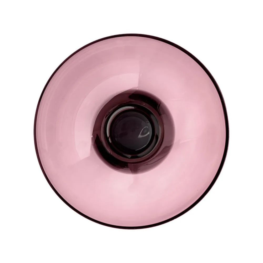 AYTM Møbel Og Interiør>Vase Torus, pink, Ø 25 cm, højde 33 cm, glas