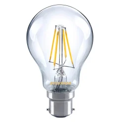 Sylvania B22 LED-pære A60 filament 4,5 W 827, klar