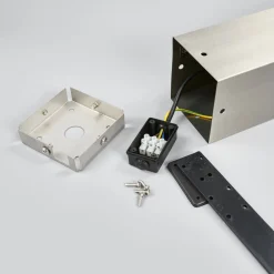 Lindby Baily - Vejlampe i stål med LED