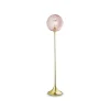 Ballroom gulvlampe, pink, glas, mundblæst, dæmpbar^DESIGN BY US New
