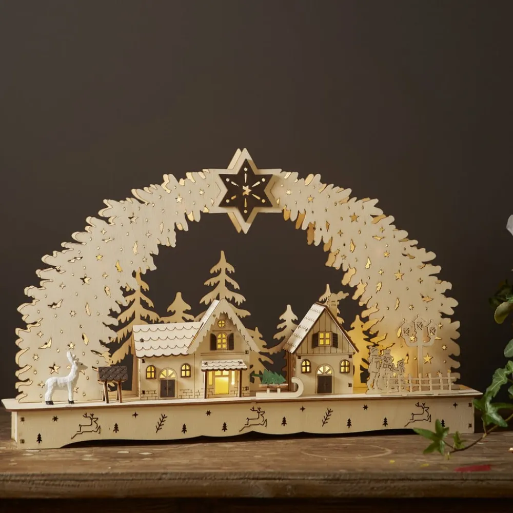 STAR TRADING Bamberg by LED-adventsstage, batteridrift