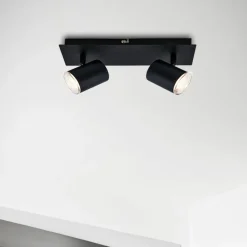 Briloner Loftlamper|Spotlights>Banyo Splash loftspot, GU10 IP44, 2 lyskilder