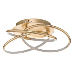 Barna - en gylden designet LED loftlampe^Globo Outlet