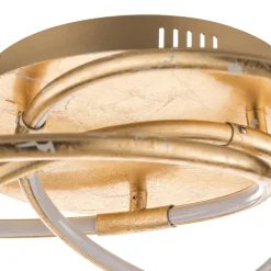 Barna - en gylden designet LED loftlampe^Globo Outlet