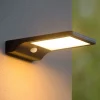 Lucide Basic udendørs LED-væglampe med sensor