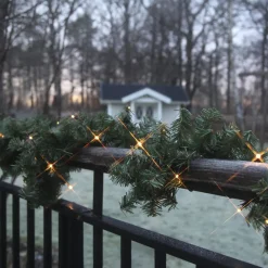 STAR TRADING Dekorationsbelysning|Julepynt>Batteridrevet LED-guirlande Canadian 250 cm