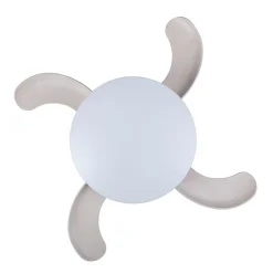 Beacon LED-loftventilator Fanaway Orbit hvid Ø 91 cm støjsvag^Beacon Lighting