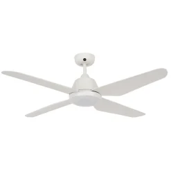 Beacon Lighting Loftventilatorer>Beacon LED-loftventilator Aria hvid lydløs 122 cm