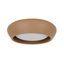 Beacon Lighting Beacon loftlampe Fjord, brun, gips, Ø 28 cm, GX53