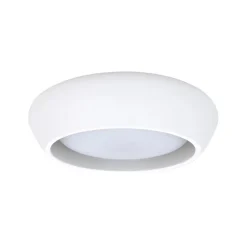 Beacon Lighting Beacon loftlampe Fjord, hvid, gips, Ø 28 cm, GX53