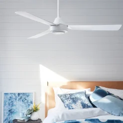 Beacon Lighting Loftventilatorer>Beacon loftventilator Bayside Calypso hvid Ø 122 cm støjsvag