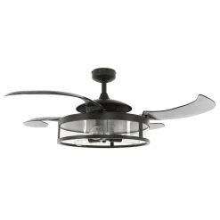 Beacon loftventilator Fanaway Classic lys sort lydløs^Beacon Lighting Discount