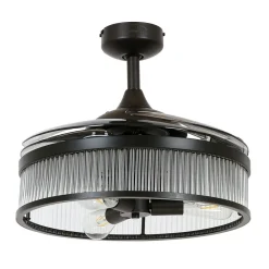 Beacon Lighting Loftventilatorer>Beacon loftventilator lys Fanaway Corbelle sort lydløs