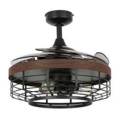 Beacon Lighting Beacon loftventilator lys Fanaway Montclair, møtrik, stille