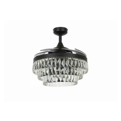 Beacon Lighting Beacon loftventilator med lys Fanaway Veil sort lydløs