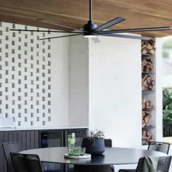 Beacon Lighting Beacon loftventilator med lys Atlanta sort DC lydløs