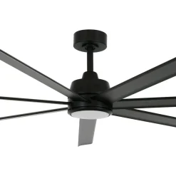 Beacon Lighting Beacon loftventilator med lys Atlanta sort DC lydløs