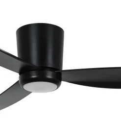 Beacon loftventilator med lys Array sort 137 cm støjsvag^Beacon Lighting Clearance