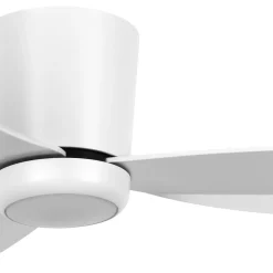 Beacon Lighting Beacon loftventilator med lys Array hvid 137 cm støjsvag