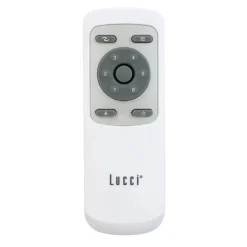 Beacon Lighting Beacon loftventilator med lys Flusso hvid Ø 132 cm støjsvag