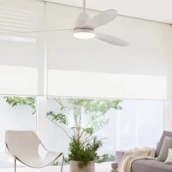 Beacon Lighting Beacon loftventilator med lys Whitehaven hvid lydløs