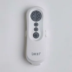 Beacon loftventilator med lys Line, hvid, Ø 132 cm støjsvag^Beacon Lighting Outlet