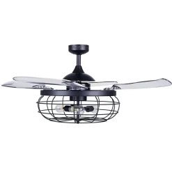 Beacon Lighting Beacon loftventilatorlampe Fanaway Industri sort lydløs