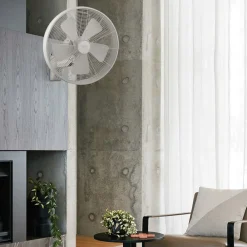 Beacon Lighting Loftventilatorer>Beacon vægventilator Breeze, hvid, Ø 41 cm, lydsvag