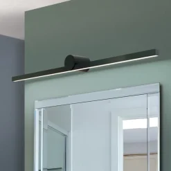 ORION Beauty LED-spejlbelysning, bredde 101 cm, sort