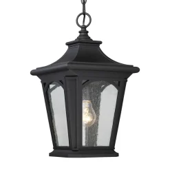 QUOIZEL Bedford hængelampe til udendørs brug med kæde