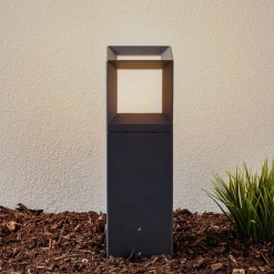 84604 LED-sokkellampe, grafit, 3.000 K^BEGA Sale