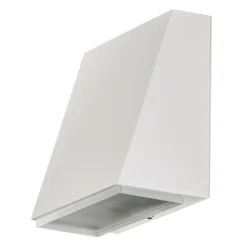 78047 Væglampe trapez 3000K 9cm hvid 255lm^BEGA Clearance