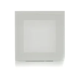 Accenta væglampe kantet ring hvid 160 lm^BEGA Online