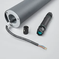 BEGA 77218K3 gadelampe, rund, grafit 3.000 K nede