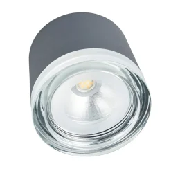 66056K3 udendørs loftlampe, grafit 3.000K 62°^BEGA Best