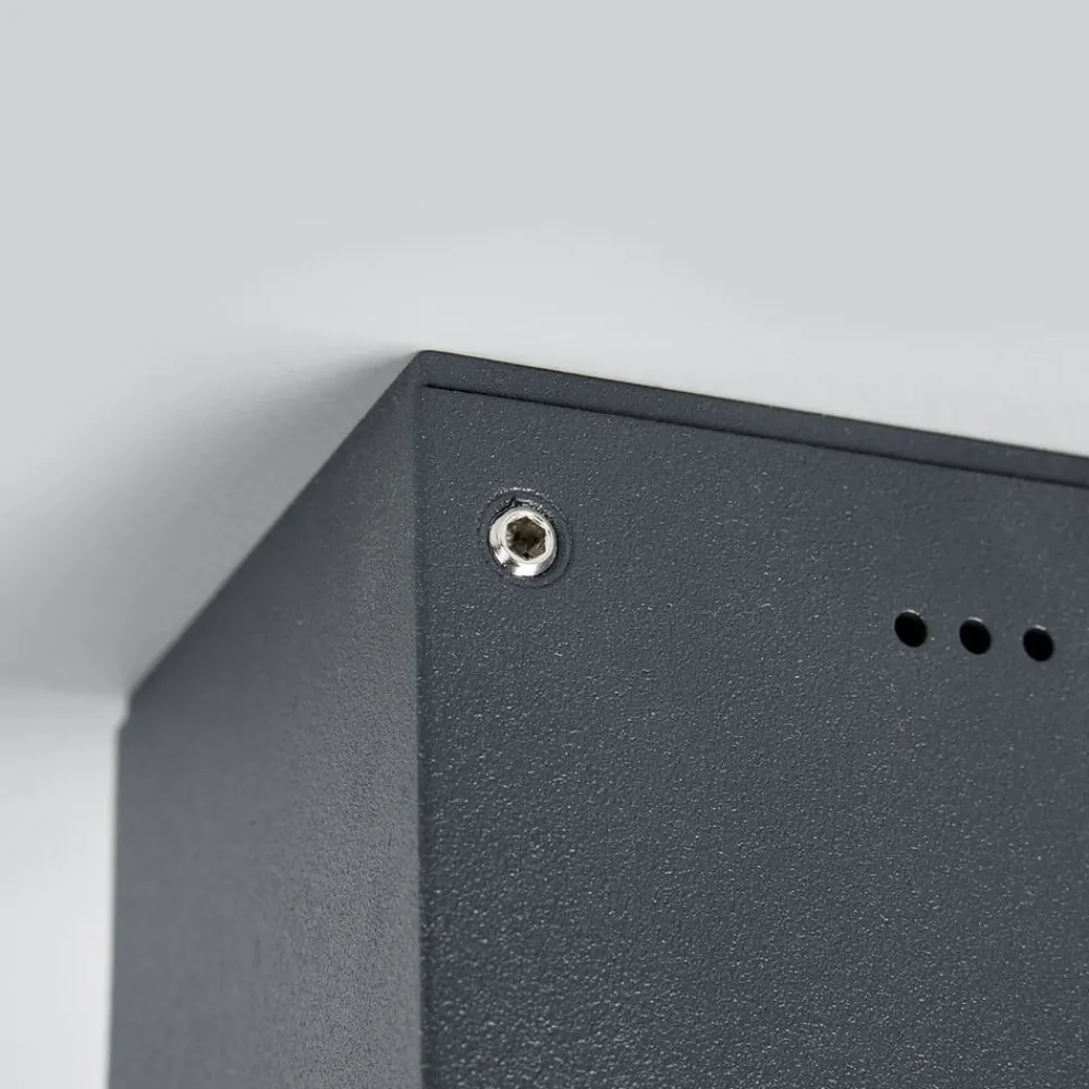 BEGA Udendørs Loftlamper>66157K3 udendørs loftlampe, grafit 3.000K 38°