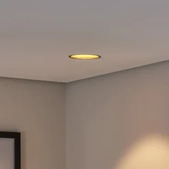 LED indbygget loftspot Studio Line, sort/messing, aluminium^BEGA Outlet