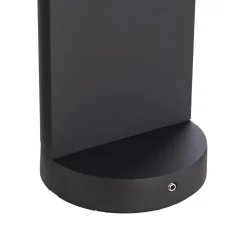 BEGA LED-sokkellampe 84749, grafit, støbt aluminium, glas