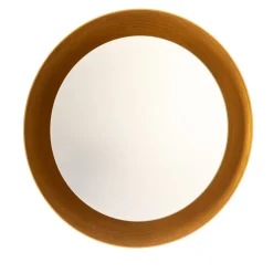 LED-spejl Studio Line sort-messing, Ø 50 cm^BEGA New