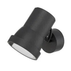 BEGA LED-spotlight 84951 K3, on/off, grafit, støbt aluminium