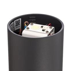 vejlampe 84417 K3, grafit, 3.000 K, støbt aluminium^BEGA Best