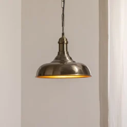 Berceste 225-S hængelampe Ø32cm guld^Opviq